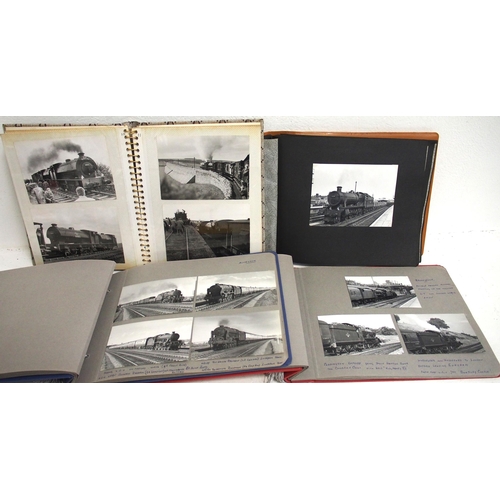 749 - Black & white original photographs housed in 11 albums, all very good quality postcard size & dating... 