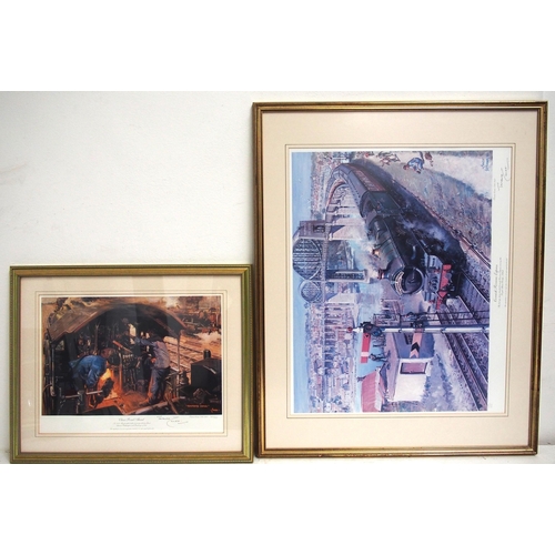 760 - Two Limited Edition Terence Cuneo framed prints - 