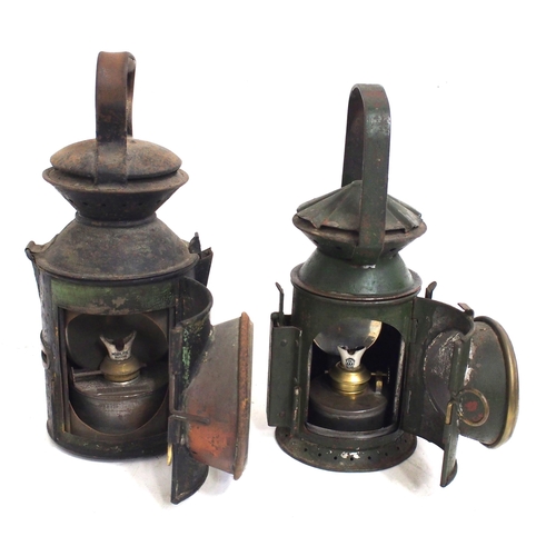 771 - LNER sliding knob handlamp with correct LNER reservoir in totally original complete condition, WD 3 ... 