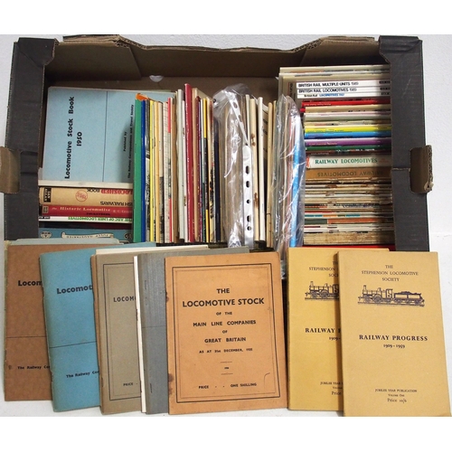 814 - Four boxes of Railway transport books, hard & soft back including Line histories, Bradford Barton, o... 