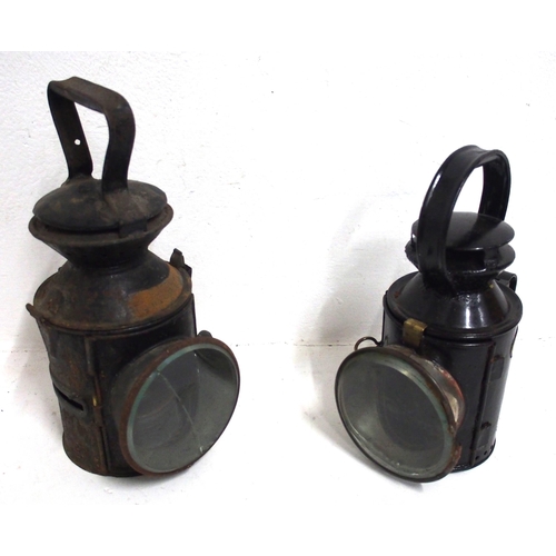 829 - GER/LNER sliding knob handlamp cone stamped 