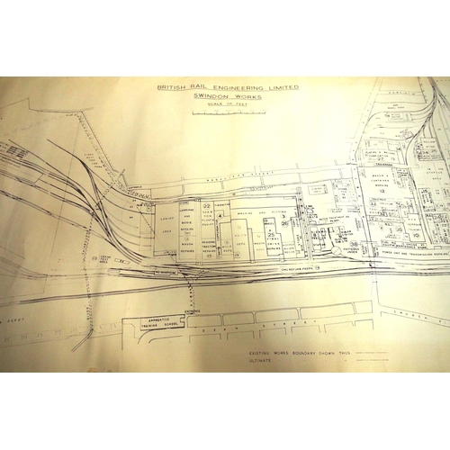 900 - Quantity of rolled paper items - BR(W) stamped OS maps Cardiff Penarth, Porth, Bristol TM, Bedminste... 