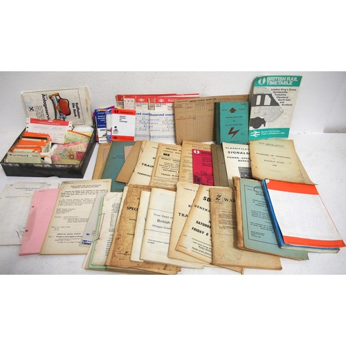 911 - Miscellaneous box of paperwork, ABCs (most marked), forms, instructions - a delve - as per images. (... 