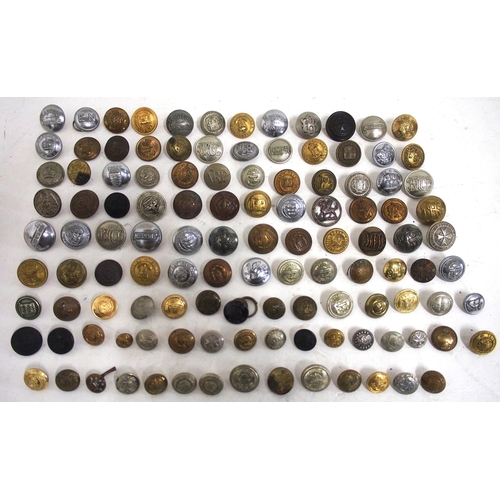 250 - Uniform buttons - Shipping, Military & British Transport Police, approx. 100. (C2) (Dispatch by Mail... 