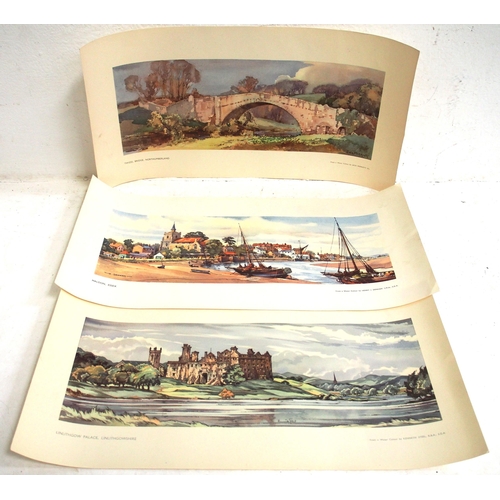 407 - BR unframed carriage prints - 