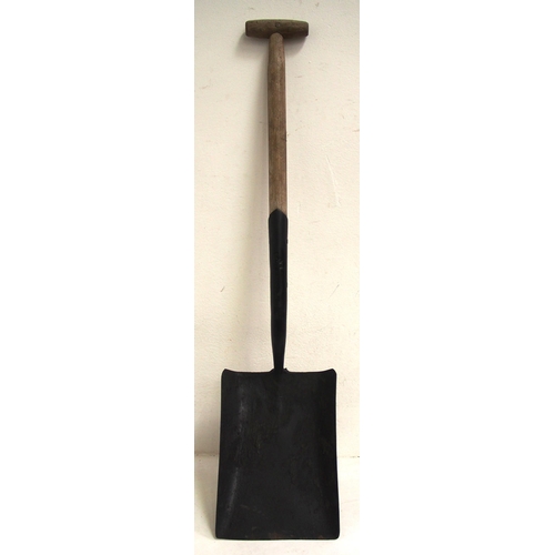 409 - BR E&W Lucas Fireman's shovel, good condition, 40½