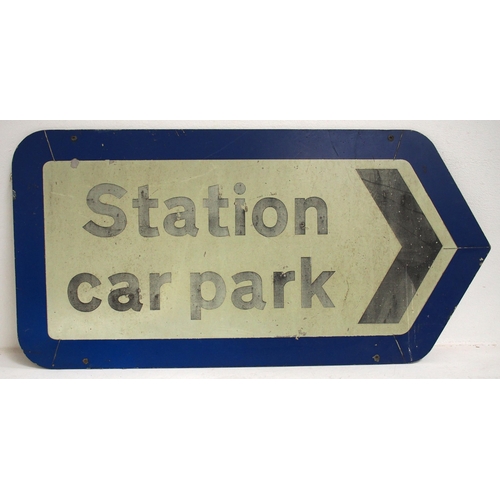 415 - British Rail modern station signs - 