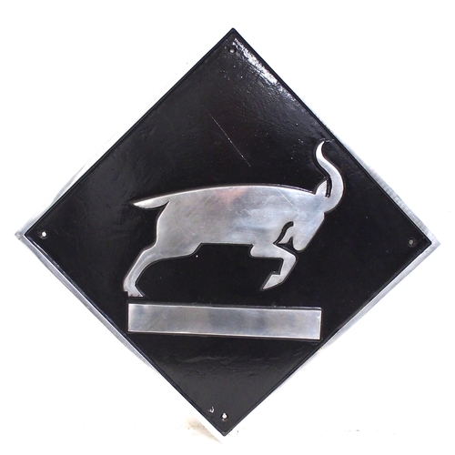 517 - Non-carried cast alloy BR Depot plaque 