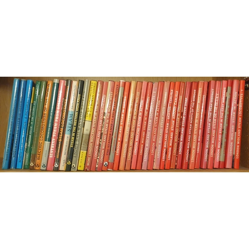 552 - 108 Bradford Barton hardback books covering Great Western and LMS titles as well as some of the rare... 