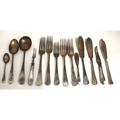 772 - A selection of Pullman Car Co cutlery. (14) (D2X) (Dispatch by Mailboxes/Collect from Banbury Depot)