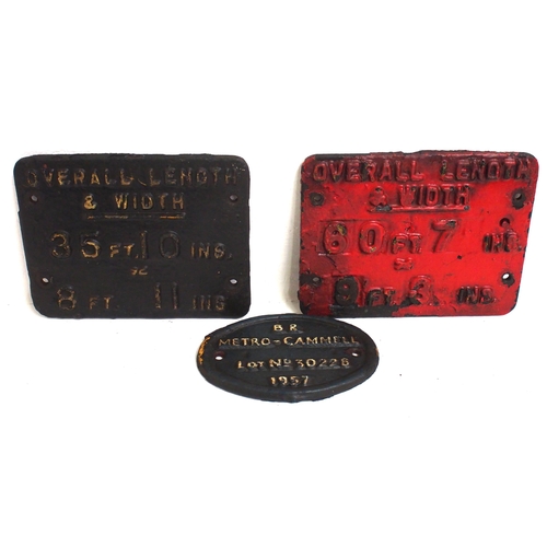 775 - BR C/I Rolling Stock plates - 