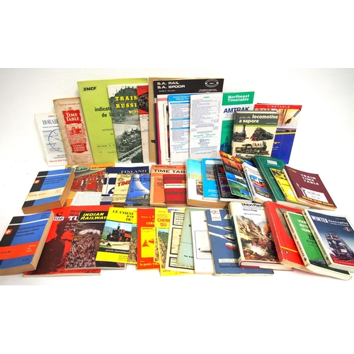 805 - Two boxes of books including one box of Overseas publications & timetables. (D4X) (Dispatch by Mailb... 