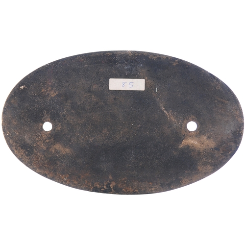 16 - A worksplate GRANT, RITCHIE & Co 408 of 1901. From a standard gauge 0-4-0ST new to the Ministry of M... 
