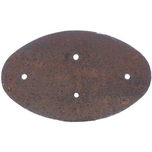 45 - A wagonplate, FLORENCE COAL & IRON Co LTD, OWNERS, TRENTHAM, N.S.R, cast iron, 11½
