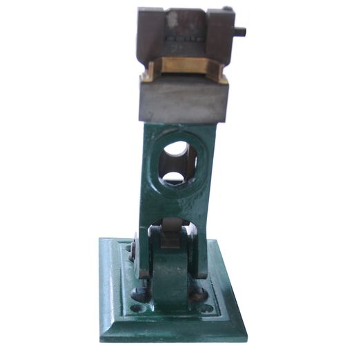 57 - A ticket dating machine, an overseas example, with a bracket to fix, for a desk or wall. (Dispatch b... 