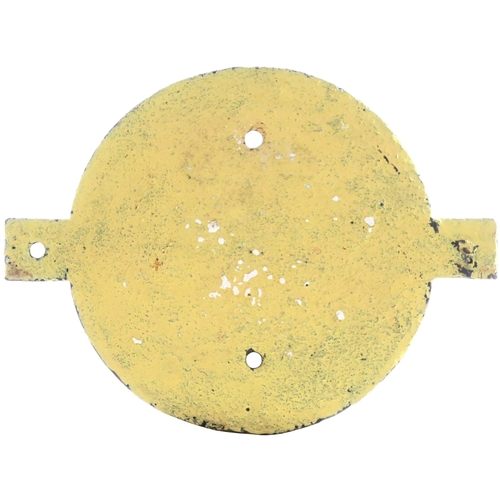 15 - A Rhymney Railway wagon registration plate, 300, 1896, 10 TONS. Cast iron, 8½