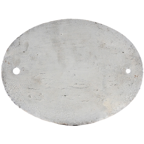 2 - A London and Birmingham Railway house or building numberplate, L&BR 894. Cast iron, 9¼