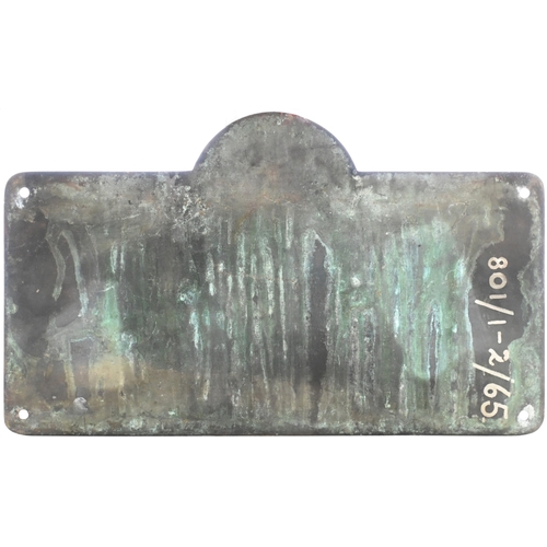 21 - A shipbuilders plate, No 970 WILLIAM DENNY & BROTHERS LTD, DUMBARTON 1929, PARSONS TURBINE UNDER LIC... 