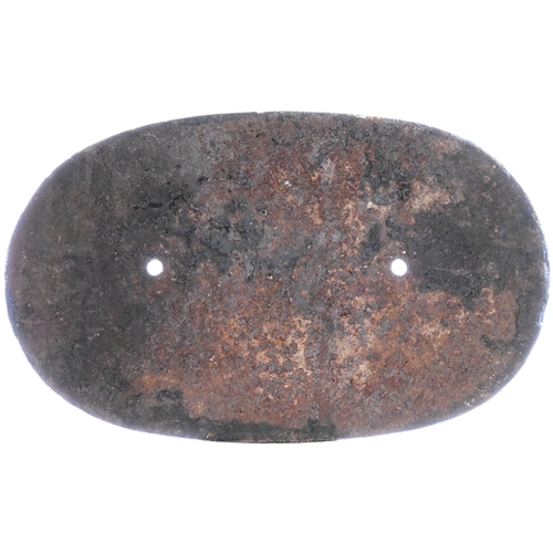 30 - A wagonplate, BERRY WIGGINS OWNERS, No 11, FIELD HOUSE, BREAMS BLDGS, FETTER LANE, LONDON. Cast iron... 