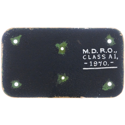 9 - A Great Northern Railway warning notice, GNR, THIS WATER IS NOT FIT FOR DRINKING PURPOSES, removed f... 