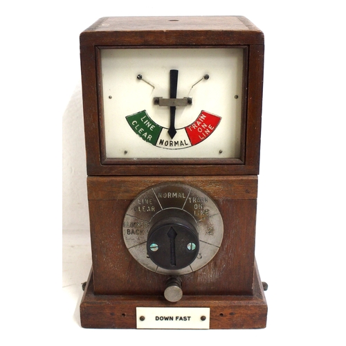 790 - GWR/BR(W) Permissive block instrument Ivorine plated