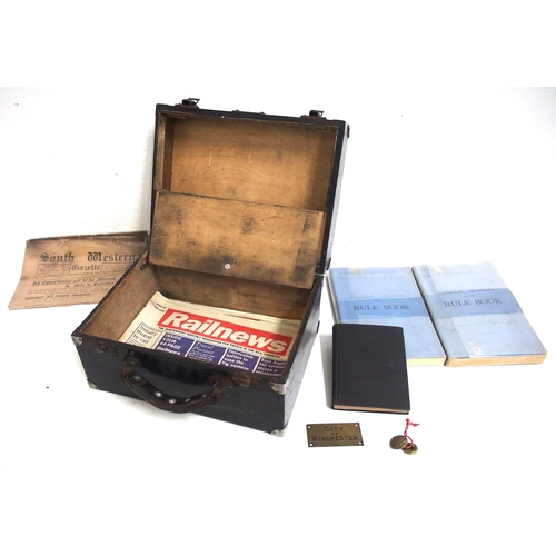 893 - Wooden snap box brass plated