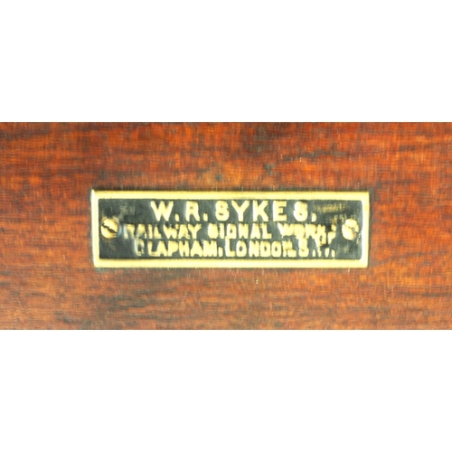 920 - Southern Rly Sykes signal box block switch, substantial ...