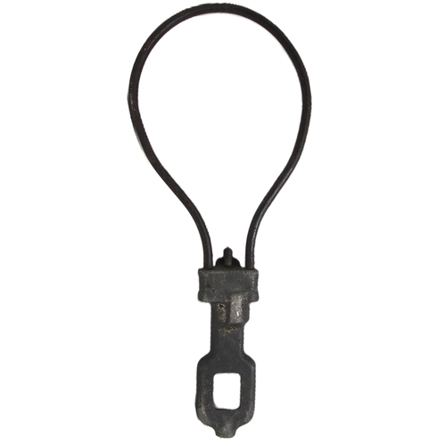 1053 - GWR hand held electric key token exchange hoop in good condition ...