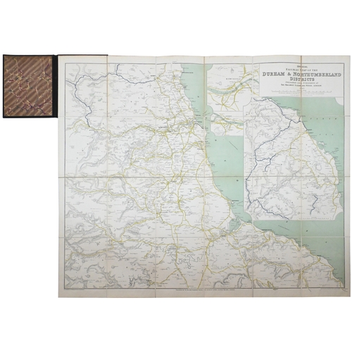 1345 - Railway Clearing House maps - Glos & Oxon 1921 & Durham 1922. (2 ...