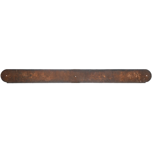 15 - An LNER seat back plate, WATTON-AT-STONE, from the northern end of the Hertford Loop. The station cl... 