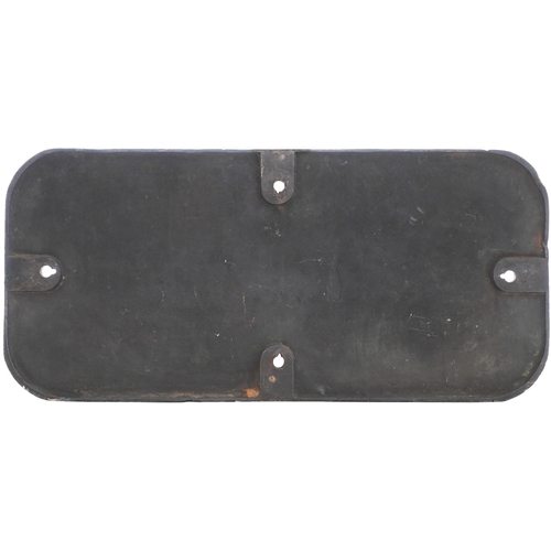 226 - A GWR cabside numberplate, 2862, from a Churchward 28XX class 2-8 ...