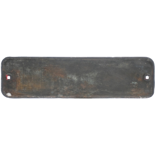 47 - A locomotive nameplate BRUNEL, from Peckett 1071 of 1906, a standard gauge 0-4-0ST new to the Ebbw V... 