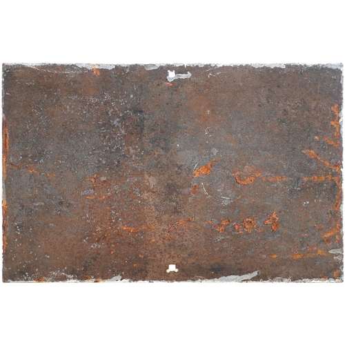 55 - A South Yorkshire Joint Railway trespass notice, (07 pattern), as used on the Kirk Sandall to Dinnin... 