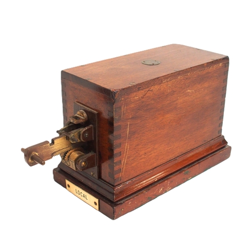 1004 - Southern Rly SYX Signal Box block switch, very good condition case being only 10½