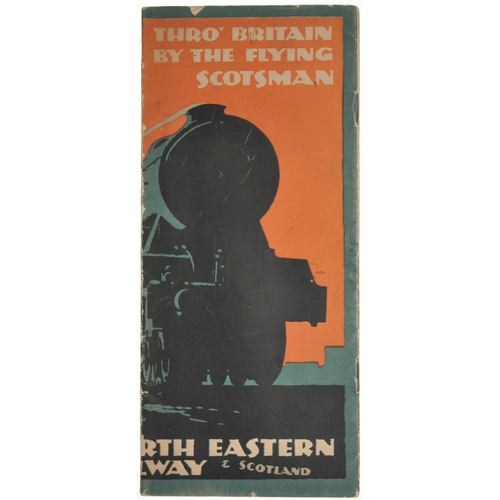 1012 - LMS/LNER, etc. pictorial brochures. (9) (Dispatch by P&P Agent/Collect from Banbury Depot)