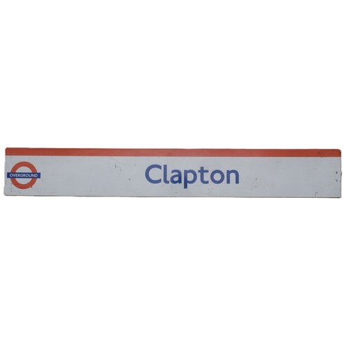 1016 - London Overground station sign 