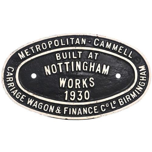 1018 - Three C/I Wagonplates - COVENTRY ORDNANCE WORKS LTD 1917, MET CAMM 1930, registration plate L&Y 3276... 