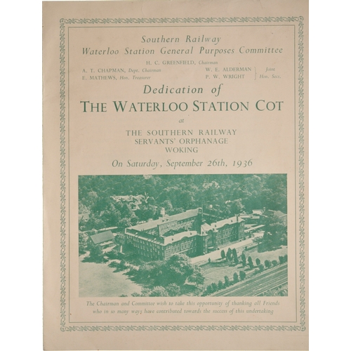 1031 - SR ephemera, pocket map, cab pass, Canadian Pacific naming brochure, etc. (7) (Dispatch by P&P Agent... 