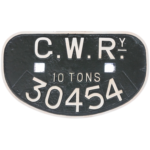 1037 - Four C/I Wagonplates - GWR 10T 30454, SR 10T 11594, LMS 12T 601382, LNER 12T 1930 DARLINGTON 160773.... 