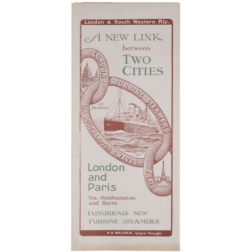 1053 - LSWR brochures, Sidmouth, Golf Links, Lower Fares, New Link, etc. (11) (Dispatch by P&P Agent/Collec... 