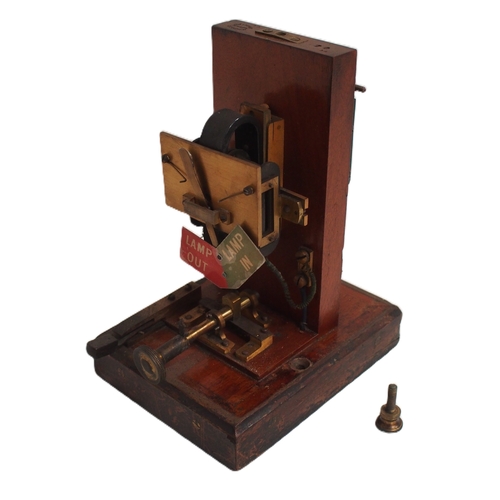 504 - GWR Signal Box lamp repeater brass plated 