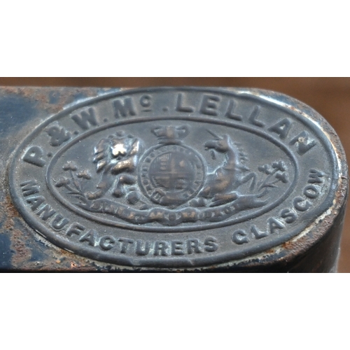 18 - A GER three aspect sliding knob handlamp, the collar stamped, GER MILDENHALL, the terminus of the br... 
