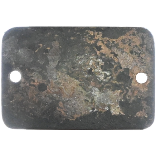19 - A brass plate, 6018 IMPROVED DRAUGHTING, from GWR 'King' Class 6018 KING HENRY VI. Due to the declin... 