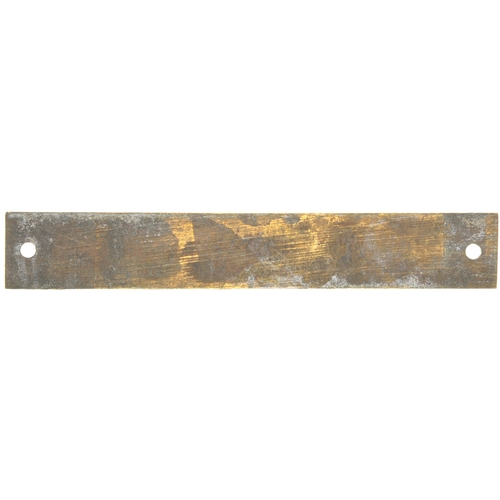 2 - A Glasgow and South Western Railway signal box instrument plate, CROSSMICHAEL, a box east of Castle ... 
