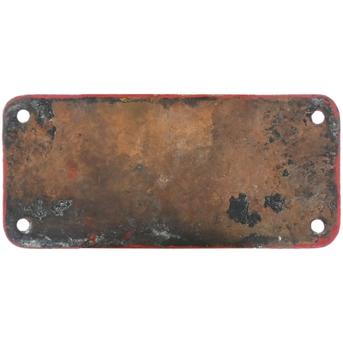 4 - A worksplate, THE DREWRY CAR Co LTD, RIVER PLATE HOUSE, LONDON, E.C.2. LOCO No 2167, 1942, 150HP, CO... 