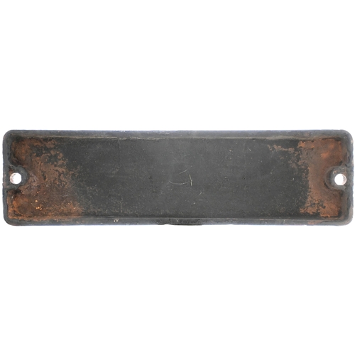 56 - A smokebox numberplate, 61119, from a Thompson LNER B1 class 4-6-0 built by North British Locomotive... 