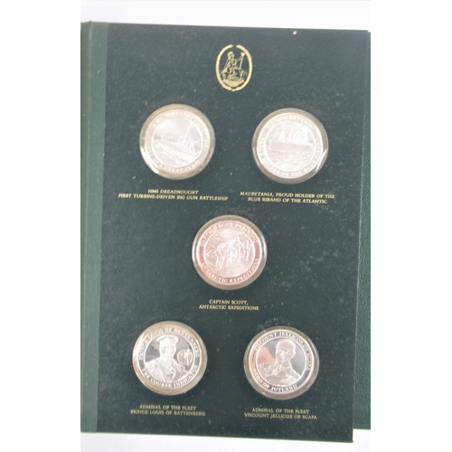 17 - The Mountbatten Medallic History of Great Britain and the Sea', a collection of ONE HUNDRED STERLING... 