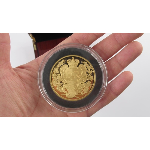 95 - 2022 Royal Mint 'Platinum Jubilee' 5oz 24ct Gold Proof Coin
