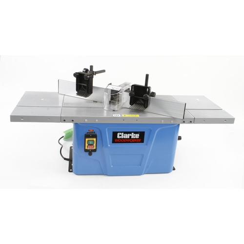 122 - A little used L CLARKE variable speed spindle moulder Pat tested G++