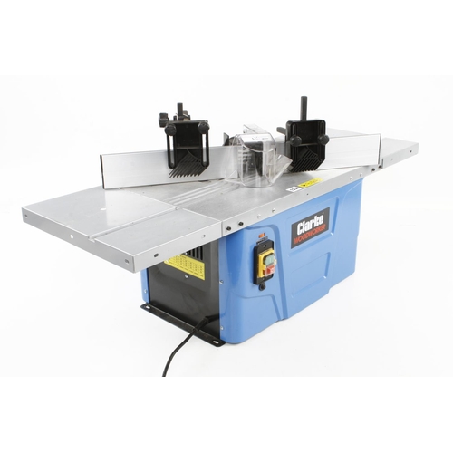 122 - A little used L CLARKE variable speed spindle moulder Pat tested G++